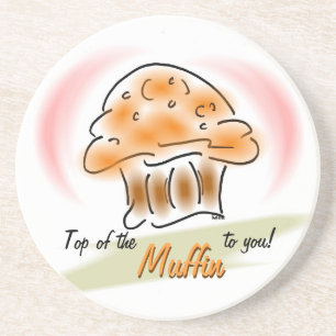 Top of the Muffin Coaster