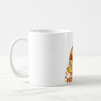 TOP OF THE PECKING ORDER Funny Chicken Coffee Mug