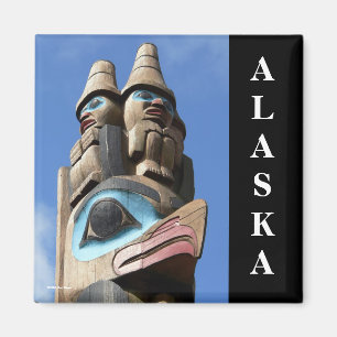 Top of the World Alaska Magnet