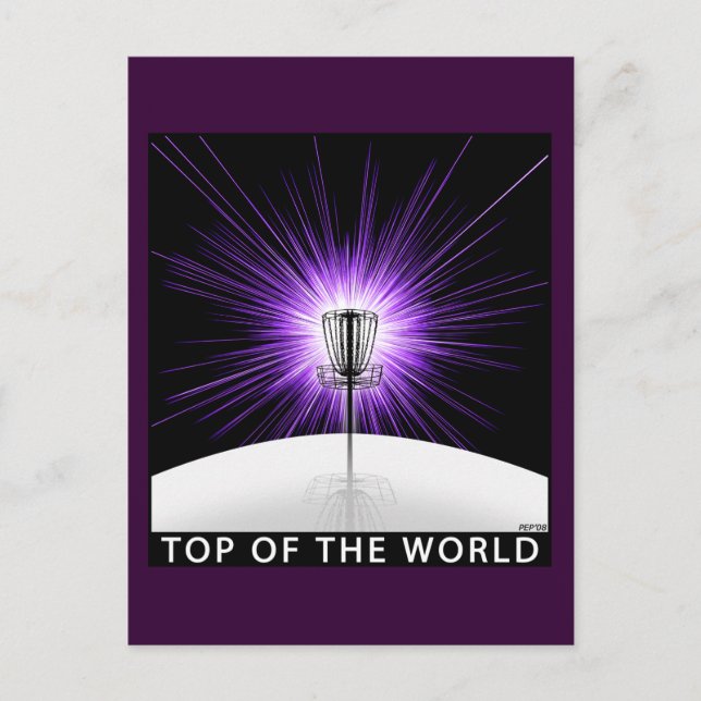 Top of The World Postcard (Front)