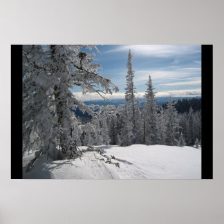 Top of Wayright - Steamboat Colorado Poster