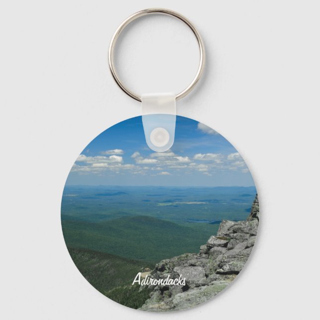 Top of Whiteface Mountain, Adirondacks, NY Key Ring (Front)