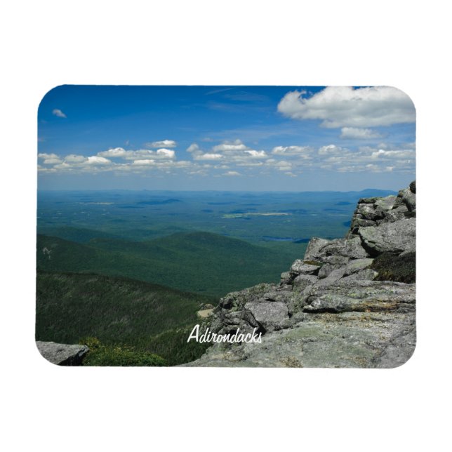 Top of Whiteface Mountain, Adirondacks, NY Magnet (Horizontal)