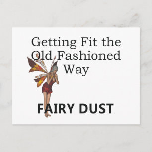 TOP Old-Fashioned Fitness Postcard