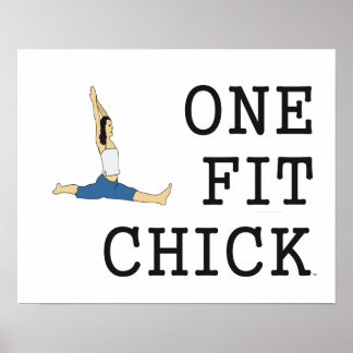 TOP One Fit Chick Poster