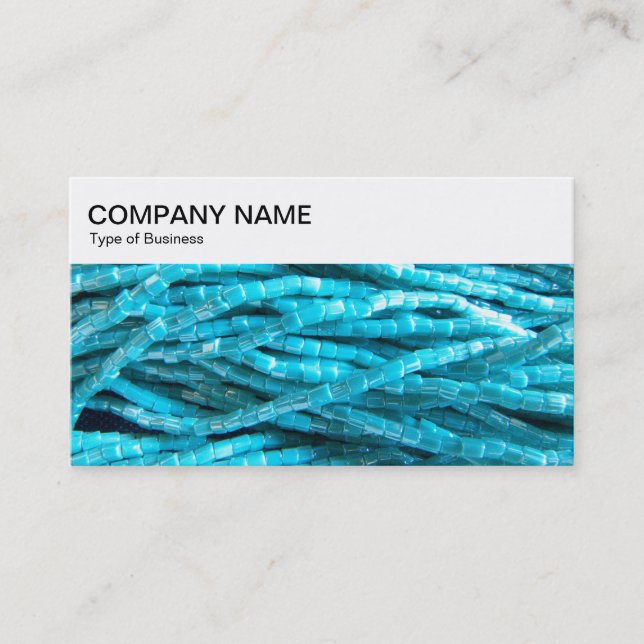 Top Panel - Bead Rope Business Card (Front)