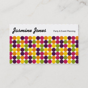 Top Panel - Colour Spots 03 Business Card