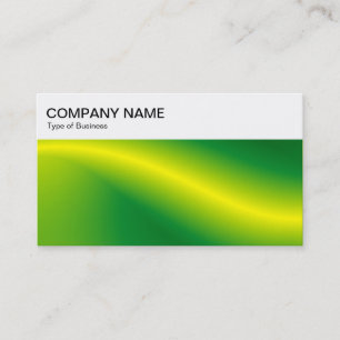 Top Panel - Green Wave Business Card