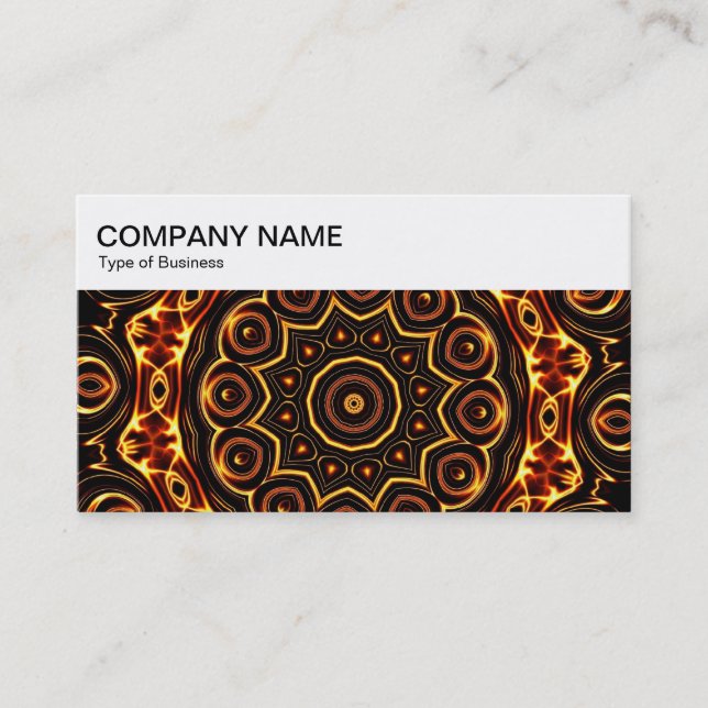 Top Panel - Kaleidoscopic 012 Business Card (Front)