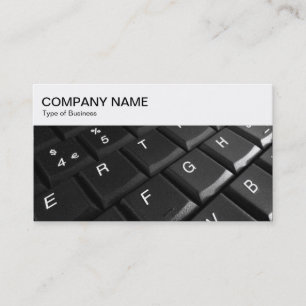 Top Panel - Laptop Keyboard 02 Business Card