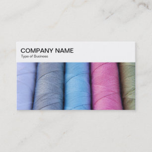 Top Panel - Reels of Cotton Business Card
