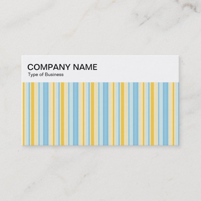 Top Panel - Stripes 310515 (03) Business Card (Front)