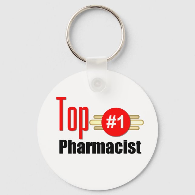 Top Pharmacist Key Ring (Front)