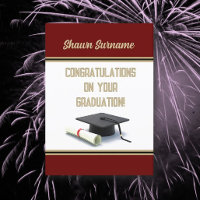 Top Pick! Custom Graduation Card