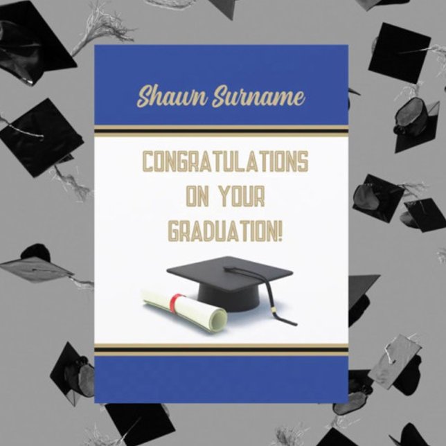Top Pick! Custom Graduation Card (Creator Uploaded)