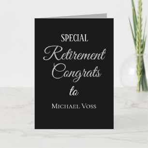Top pick!! Personalised Retirement card