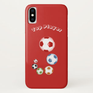 Top Player Soccer Balls Case-Mate iPhone Case