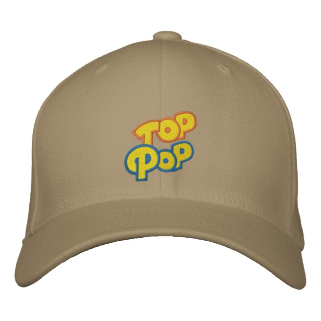 Top Pop Embroidered Hat (Front)