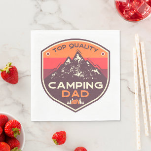 Top Quality Camping Dad Napkin