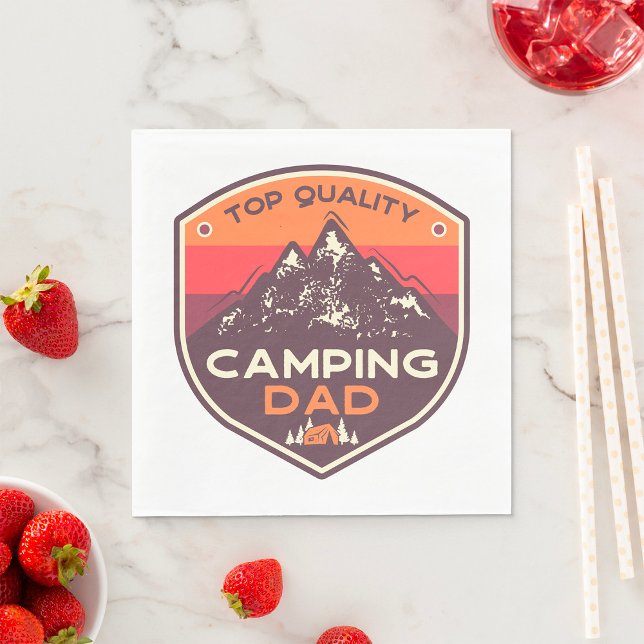 Top Quality Camping Dad Napkin (Creator Uploaded)