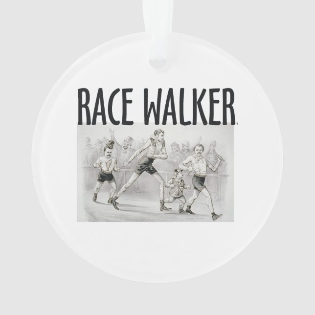 TOP Race Walker Ornament (Back)