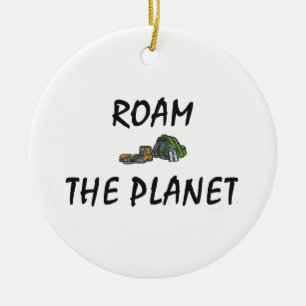 TOP Roam the Planet Ceramic Tree Decoration
