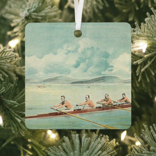 TOP Rower Metal Ornament (Insitu)
