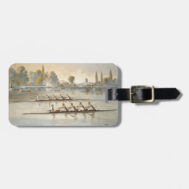 TOP Rowing Luggage Tag (Front Horizontal)