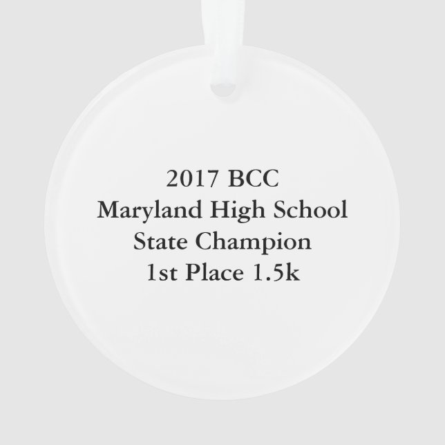 TOP Rowing Ornament (Back)