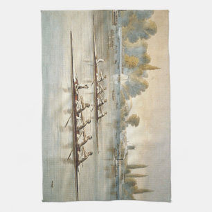 TOP Rowing Tea Towel