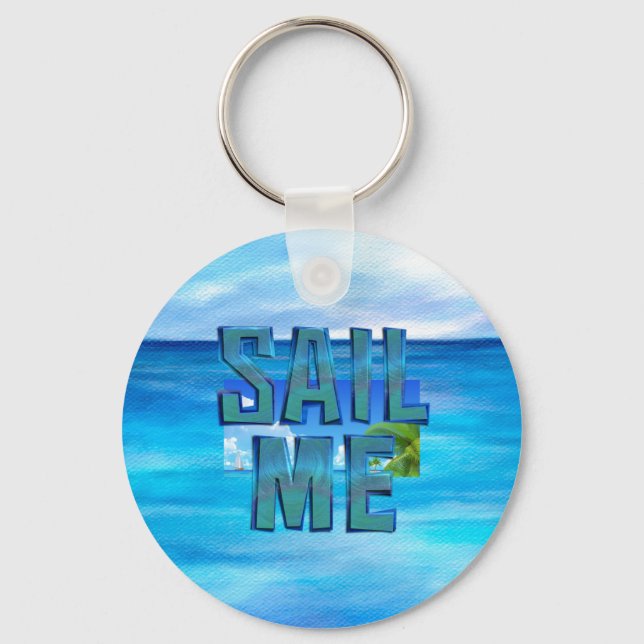 TOP Sail Me Key Ring (Front)
