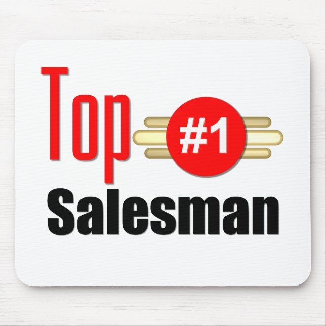 Top Salesman Mouse Pad (Front)