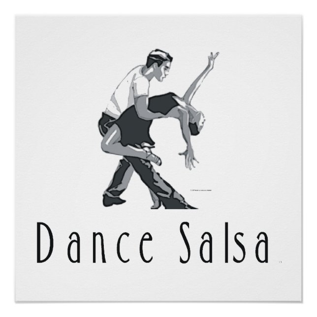 TOP Salsa Dance Poster (Front)