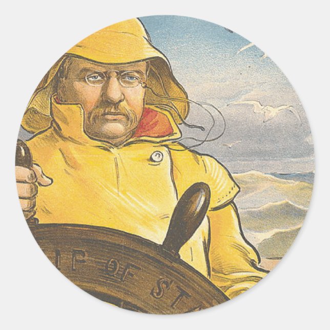 TOP Seafarer Classic Round Sticker (Front)