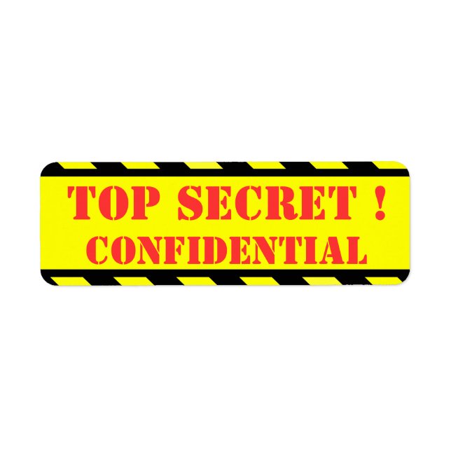 top secret - confidential (Front)