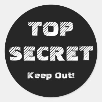 Top Secret Confidential Labels