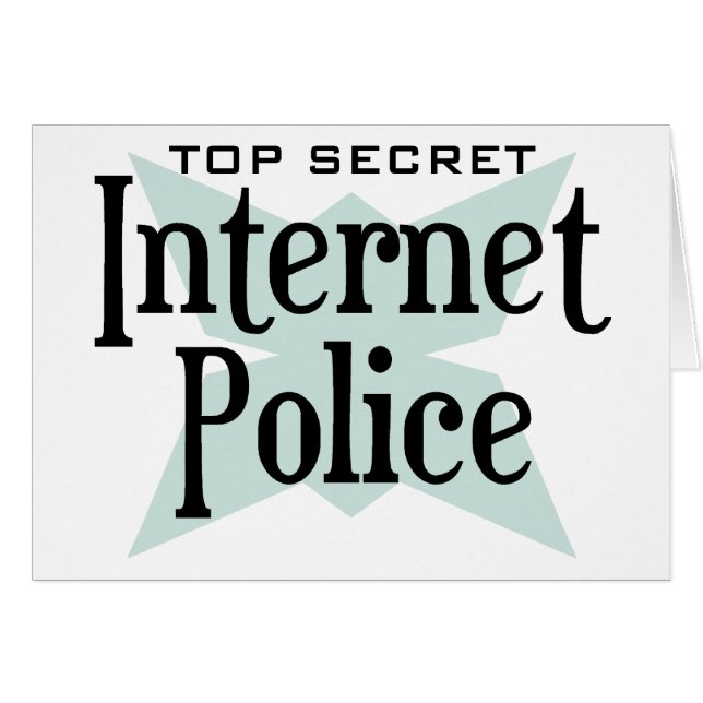 Top Secret Intenet Police (Front Horizontal)