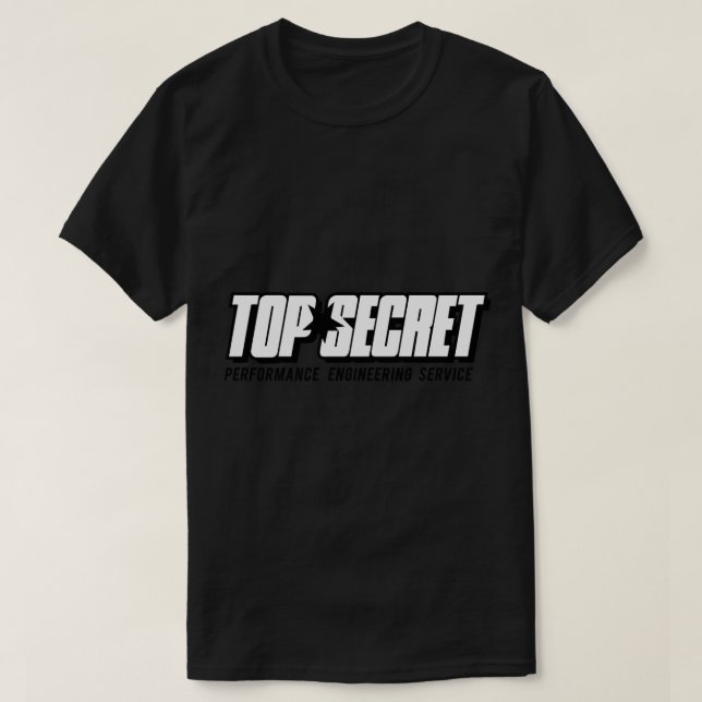 TOP SECRET JAPAN Sticker (Design Front)