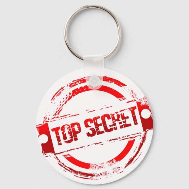 Top Secret Key Ring (Front)