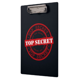 Top Secret Old Style Clipboard