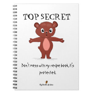 Top secret recipe book
