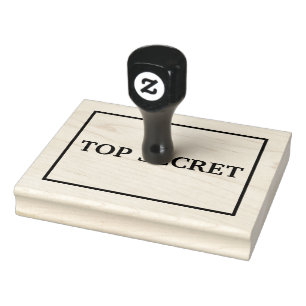 Top secret rubber stamp