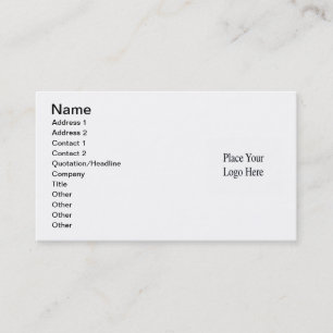 Top Seller Blank Business Cards