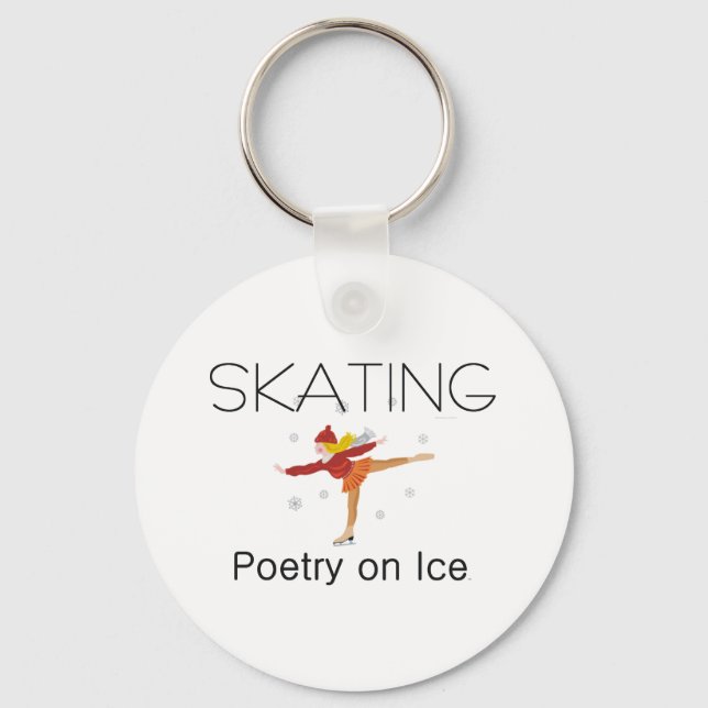 TOP Skating Poetry Key Ring (Front)