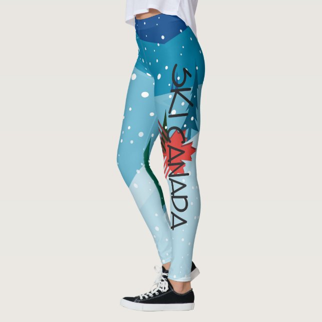 TOP Ski Canada Leggings (Left)