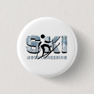 TOP Ski Mountaineering T-Shirts 3 Cm Round Badge