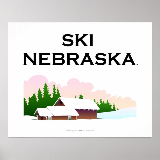 TOP Ski Nebraska Poster (Front)