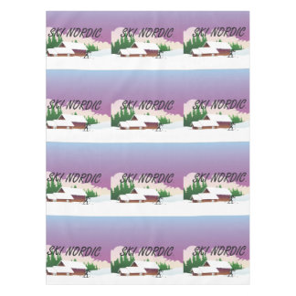 TOP Ski Nordic Tablecloth