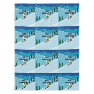 TOP Ski Vermont Tablecloth