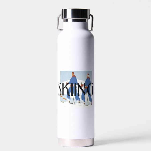 TOP Skiing Water Bottle (Front)